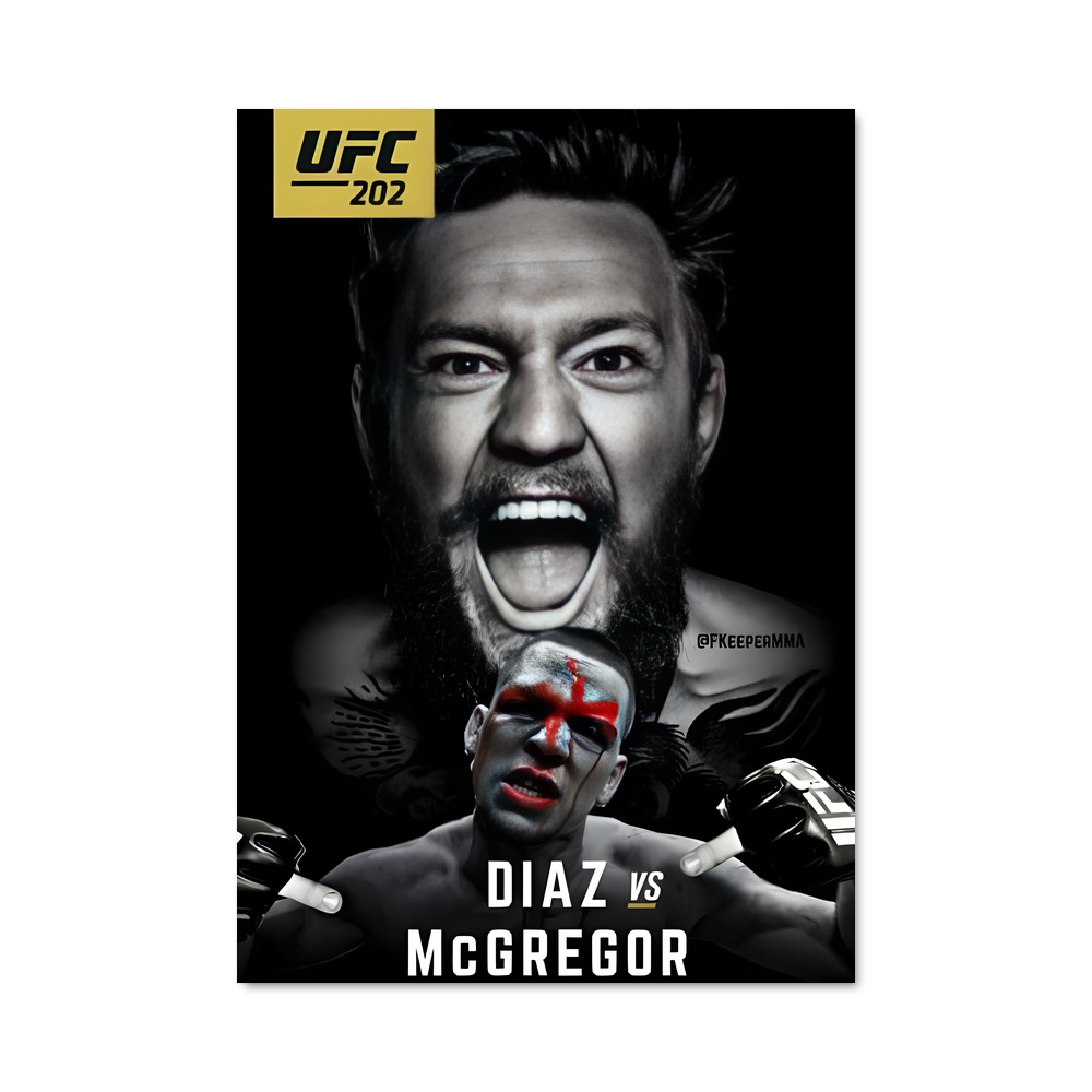 Poster Octagon Showdown – affiche MMA